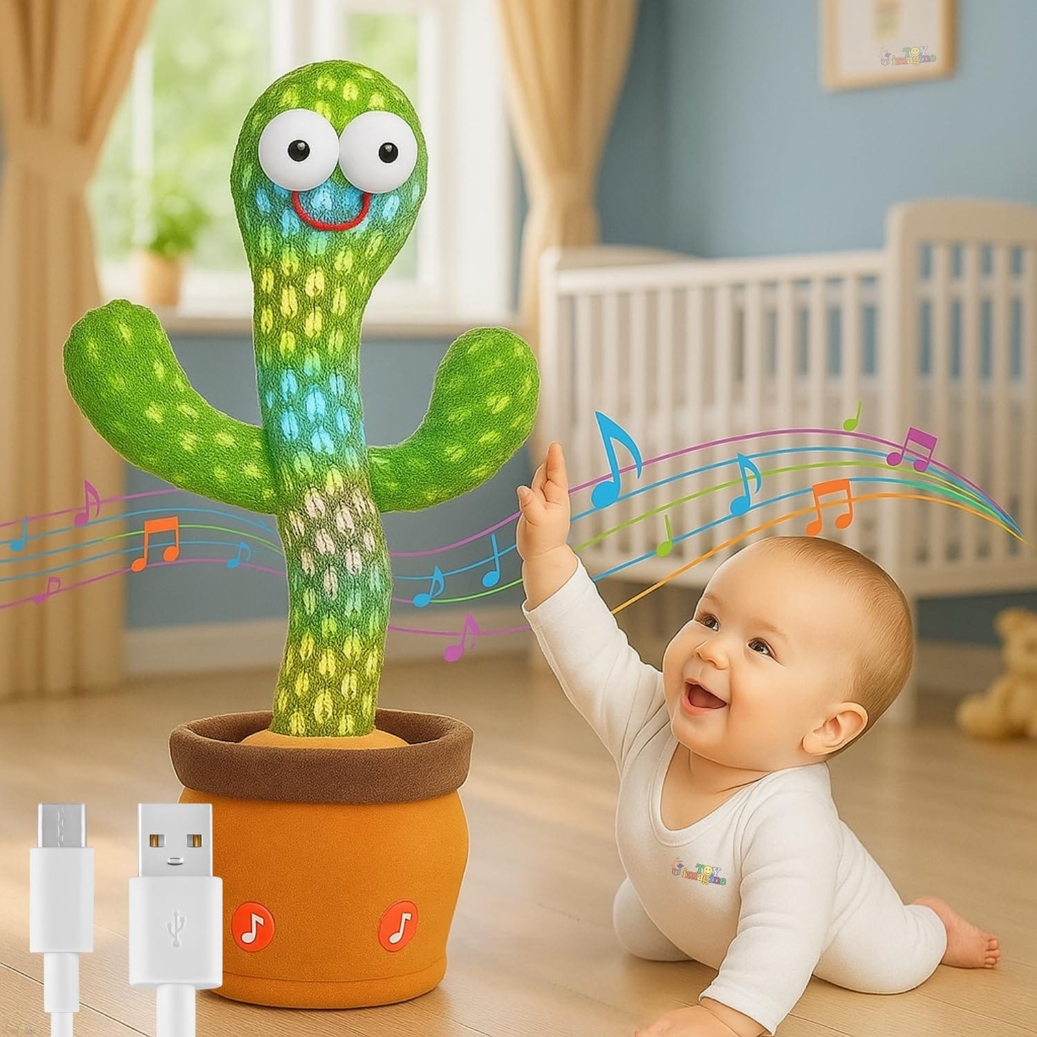 dancing cactus toy for kids