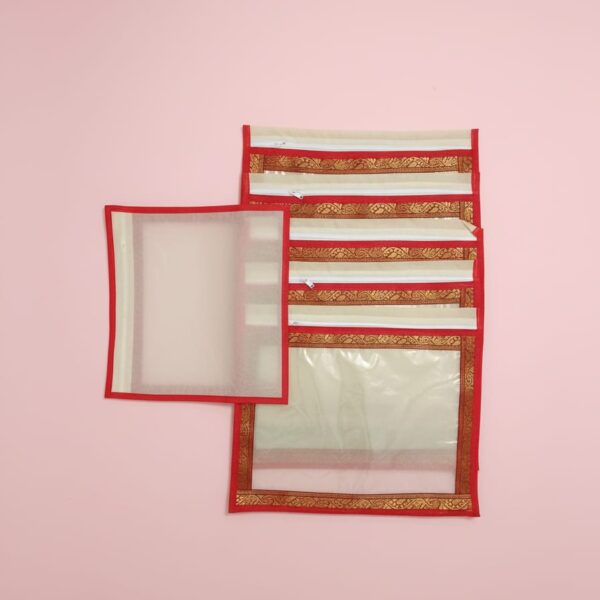 Classic Double Indori Saree Cover 13*17 (6 COVER)